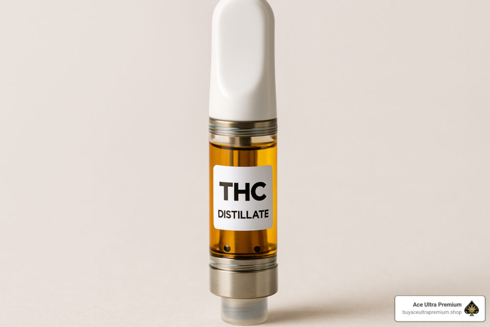 pure THC distillate cartridges
